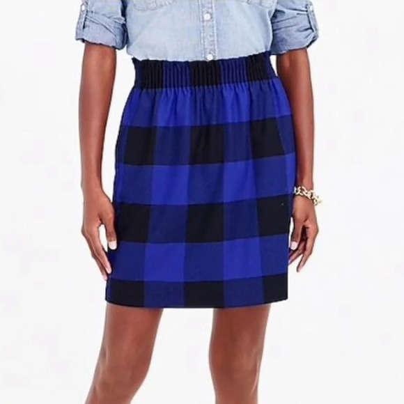 J. Crew • Buffalo Plaid Sidewalk Skirt - Picture 2 of 8